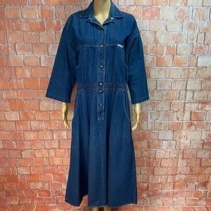 Vintage Dreams Denim Granny Dress